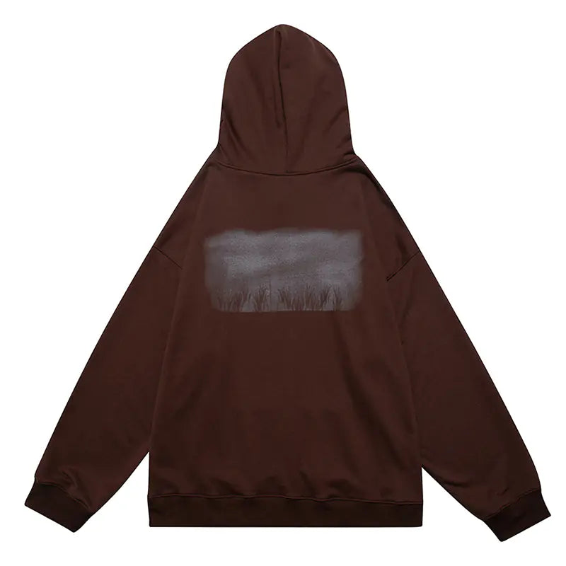 Hip Hop Aesthetic Hoodie Sweatshirt for Men - No Halo Co.