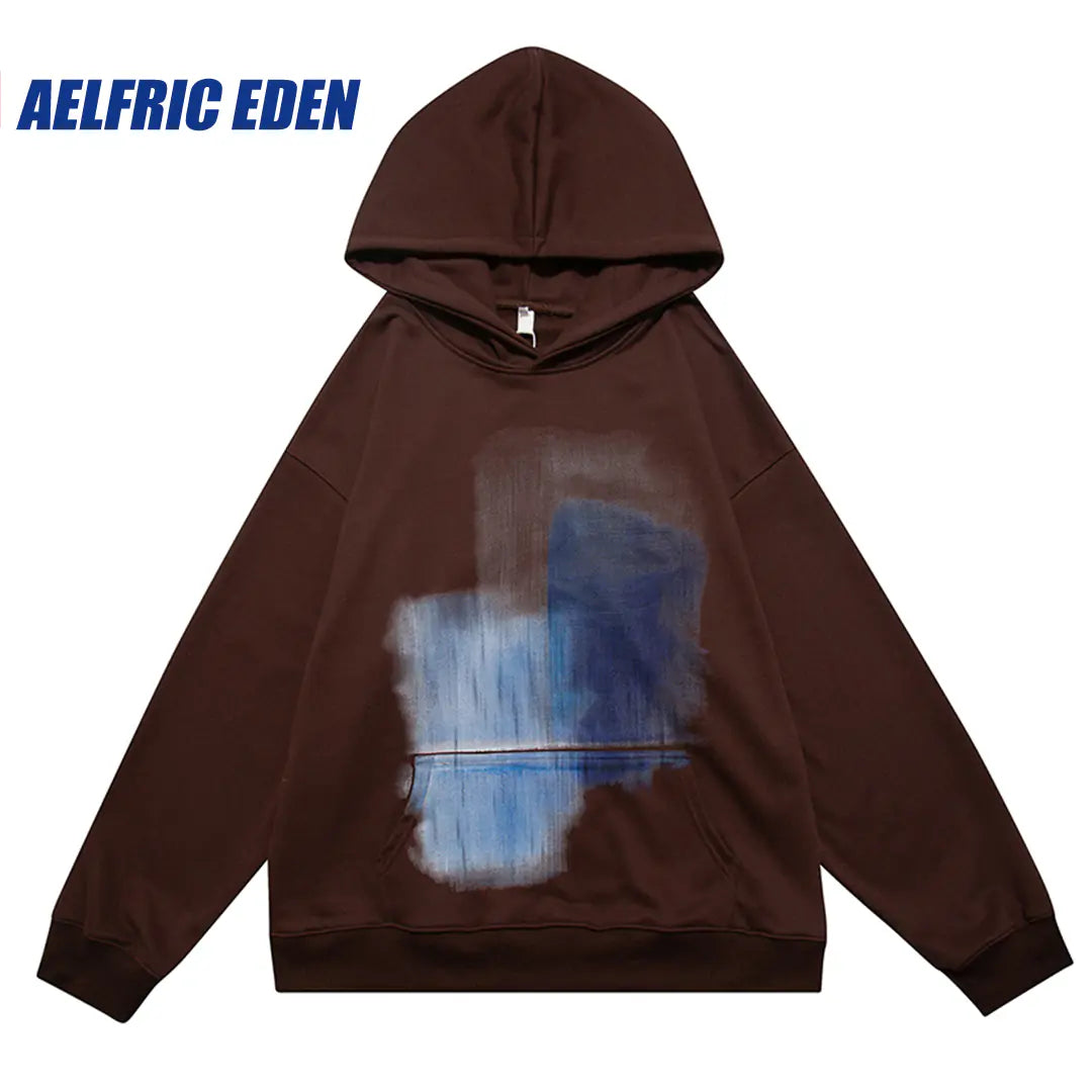 Hip Hop Aesthetic Hoodie Sweatshirt for Men - No Halo Co.