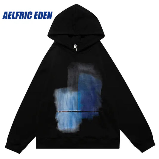 Hip Hop Aesthetic Hoodie Sweatshirt for Men - No Halo Co.
