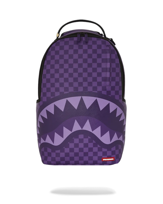 Purple Shark Backpack Lumin Clothing
