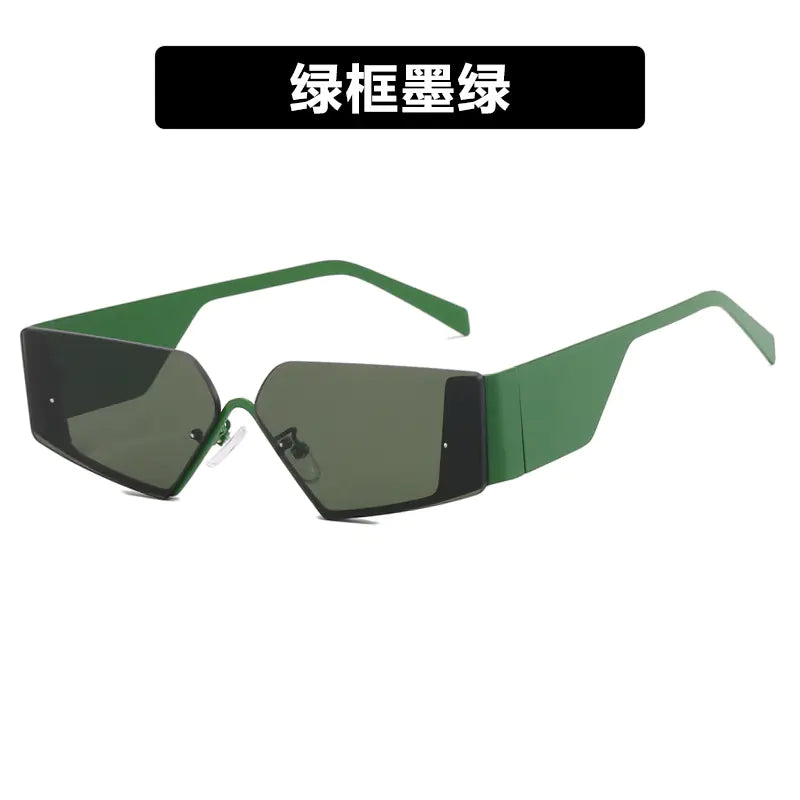 Futuristic Y2K Frameless Sunglasses for Street Style Project 01