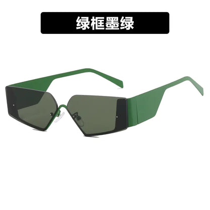 Futuristic Y2K Frameless Sunglasses for Street Style Project 01