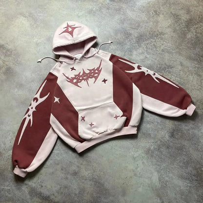 Y2K Grunge Pullover Hoodies for Women - No Halo Co.
