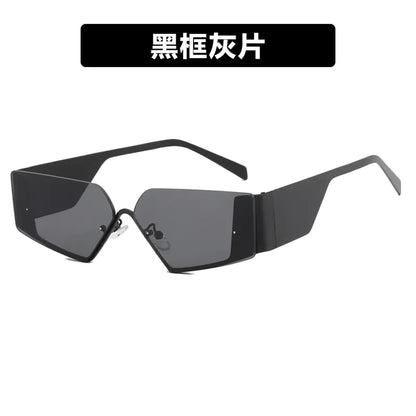 Futuristic Y2K Frameless Sunglasses for Street Style Project 01