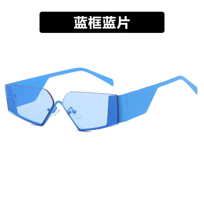 Futuristic Y2K Frameless Sunglasses for Street Style Project 01