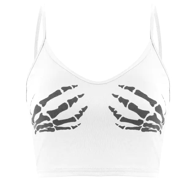 Lace Cut Y2K E-Girls Fairy Style Rib Knit Tank Top Project 01