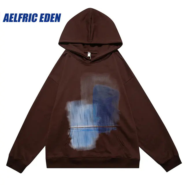 Hip Hop Aesthetic Hoodie Sweatshirt for Men - No Halo Co.